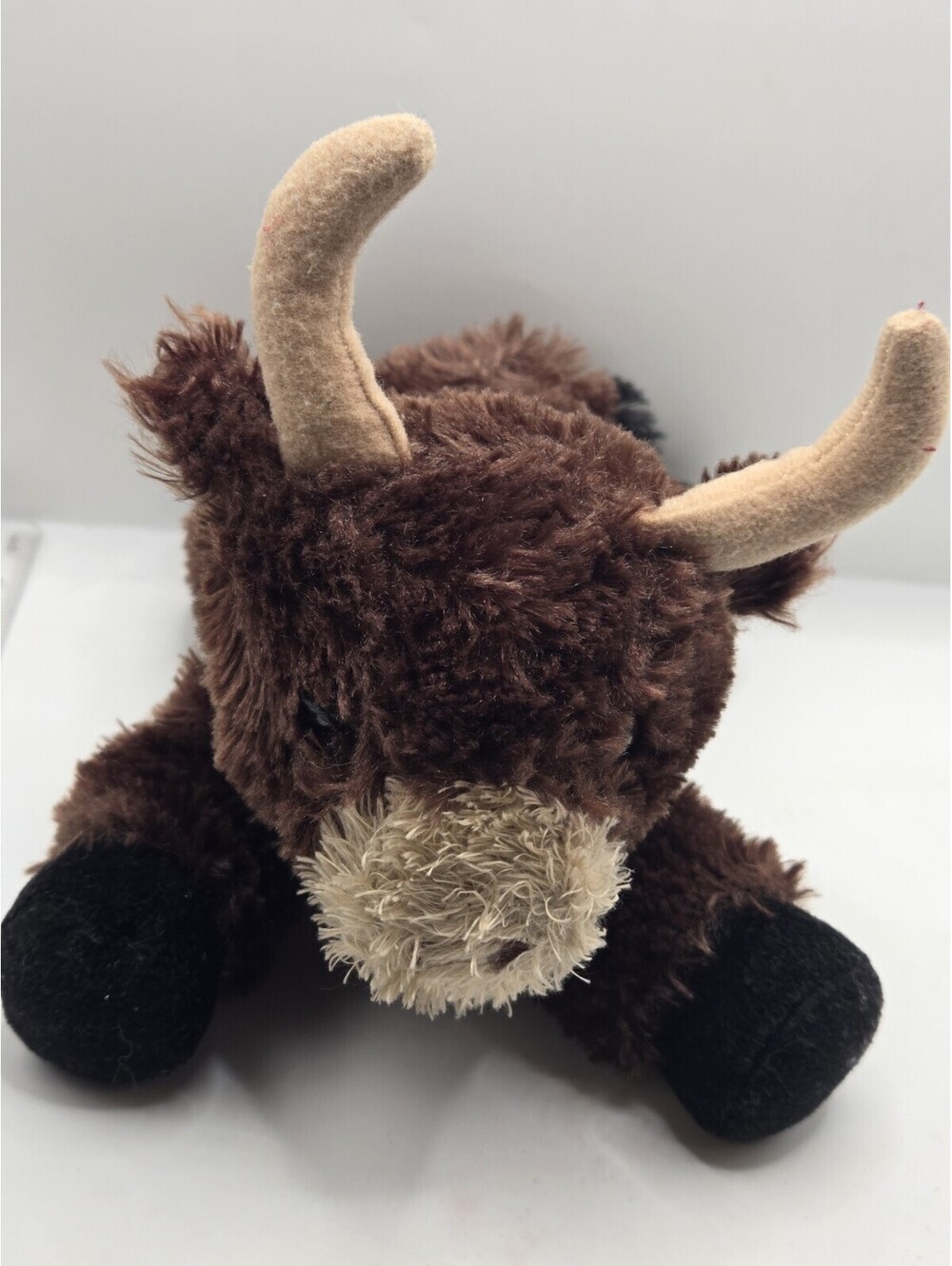 Aurora Toro Bull 8” Plush Stuffed Animal Toy 2020 Cute Floppy Soft Brown